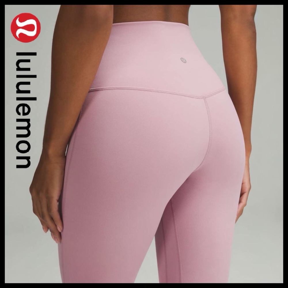 Lululemon Align High-Rise Pant 28"• 🌸Rose Blush (buttery-soft Nulu fabric)